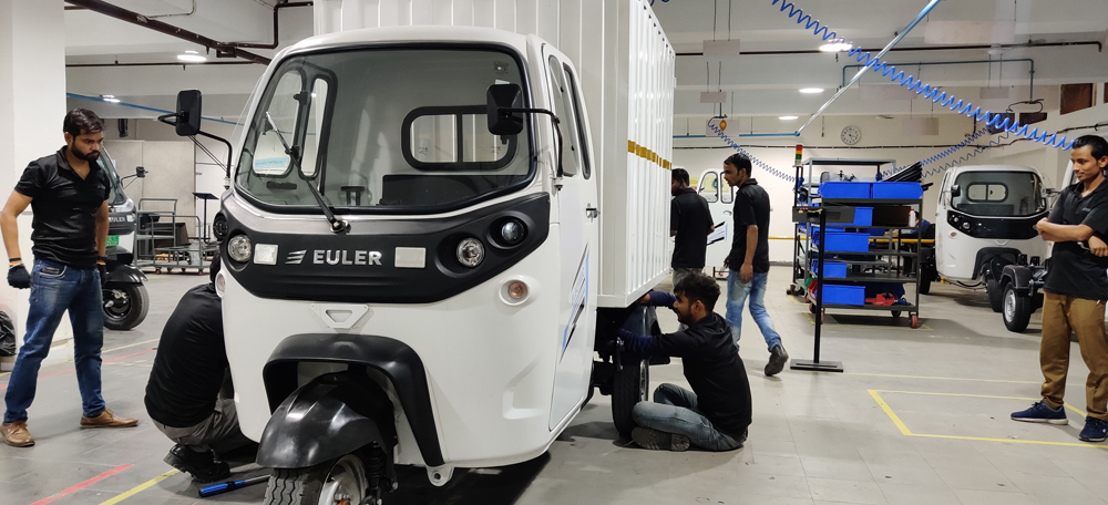 Shop floor of Euler Motors