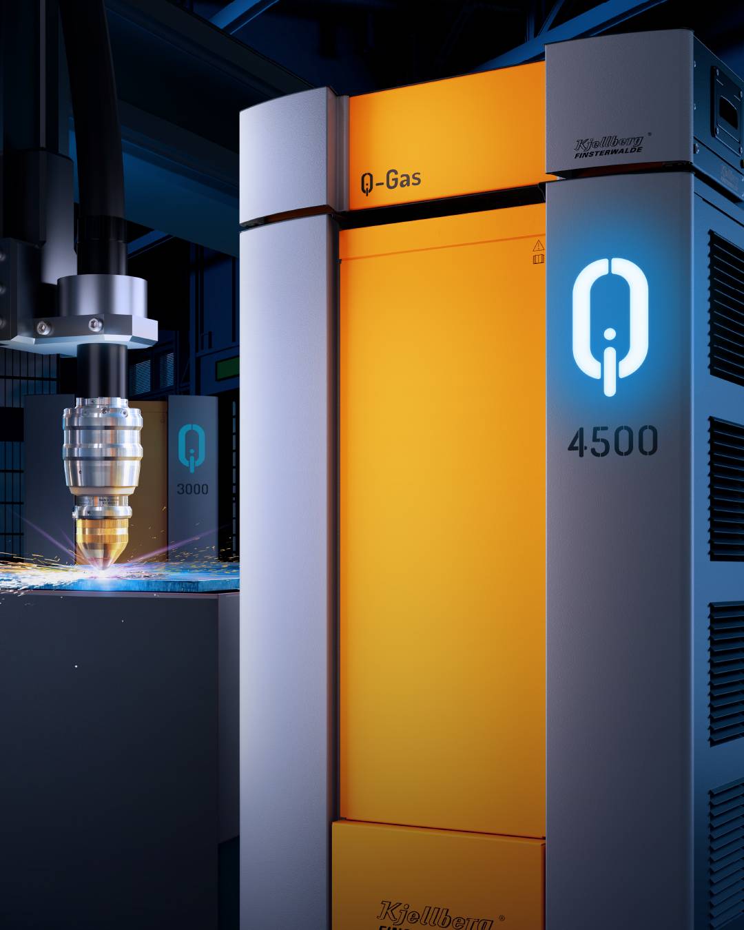 Efficient and automated production with the new iQ (© Photo: Kjellberg Finsterwalde)