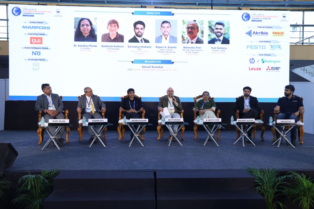 An insightful session held at the last edition of the Symposium on Automation & Robotics in Pune.
