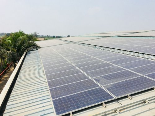 Seco India’s solar panel installation