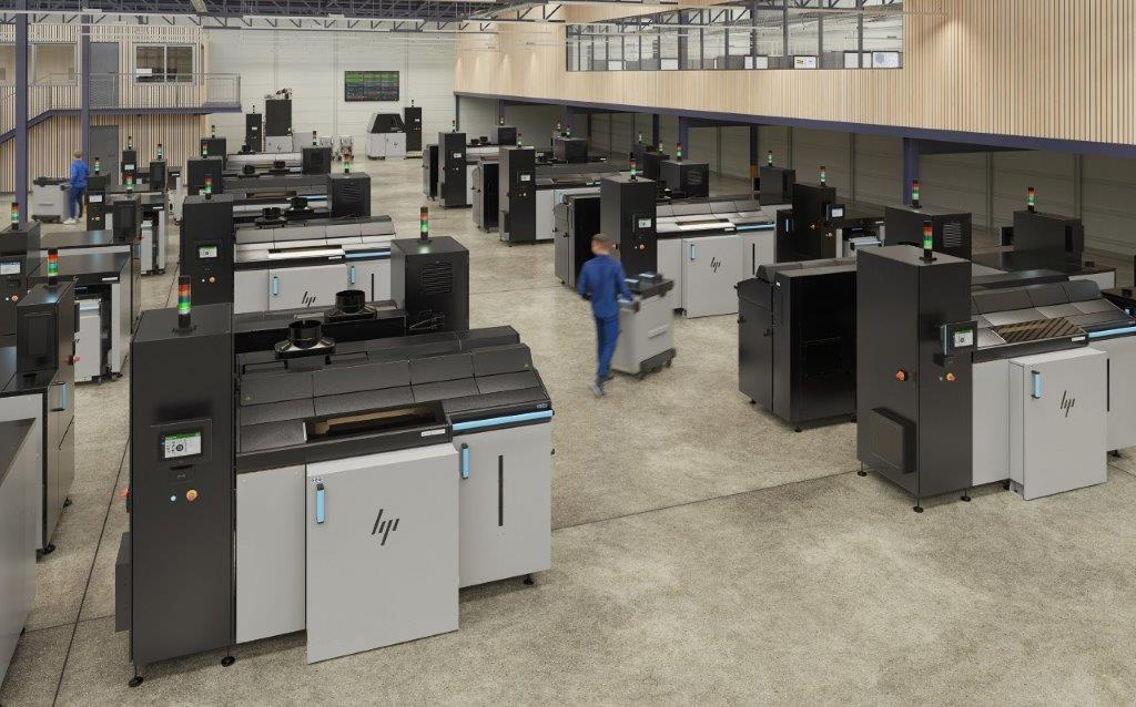 HP Metal Jet S100 Mass Production